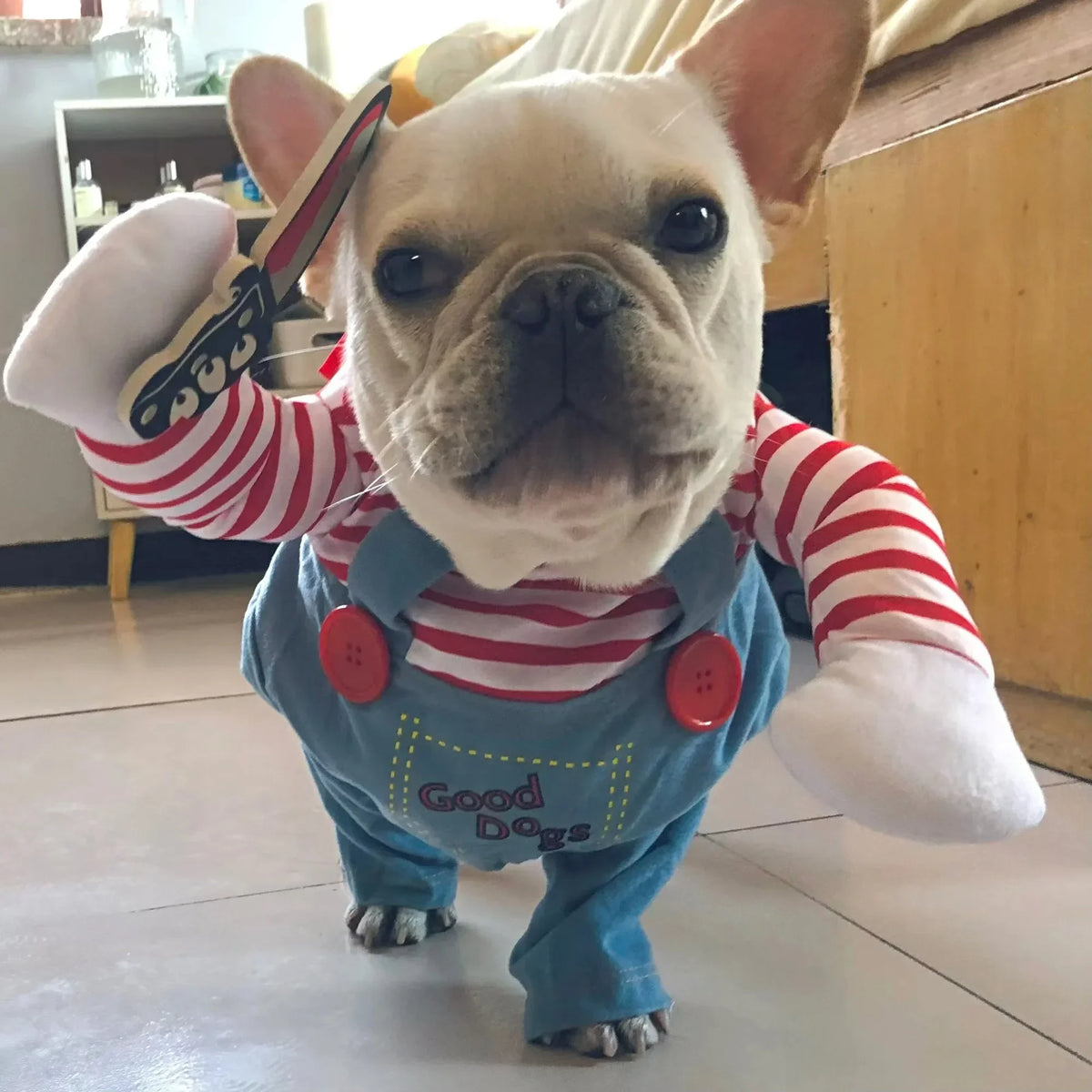 Halloween Horror Movie Cosplay Chucky Pet Dog Costume
