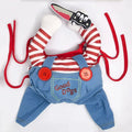 Halloween Horror Movie Cosplay Chucky Pet Dog Costume